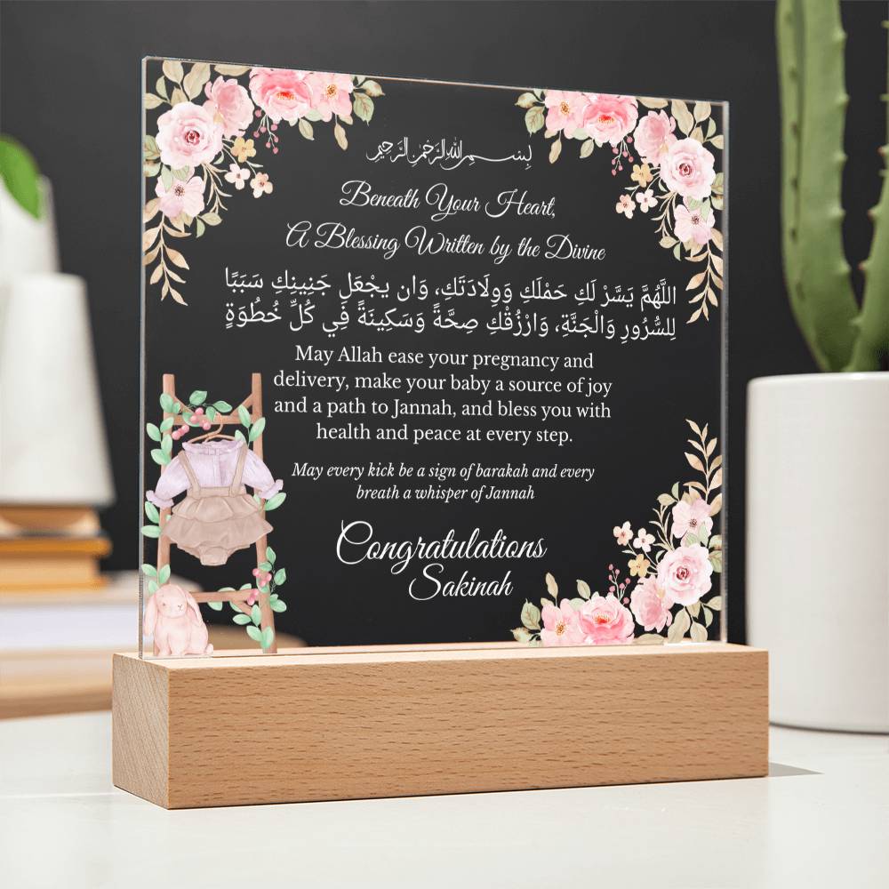 Gift for Mom-to-Be Baby Shower with Duaa by Qiyam