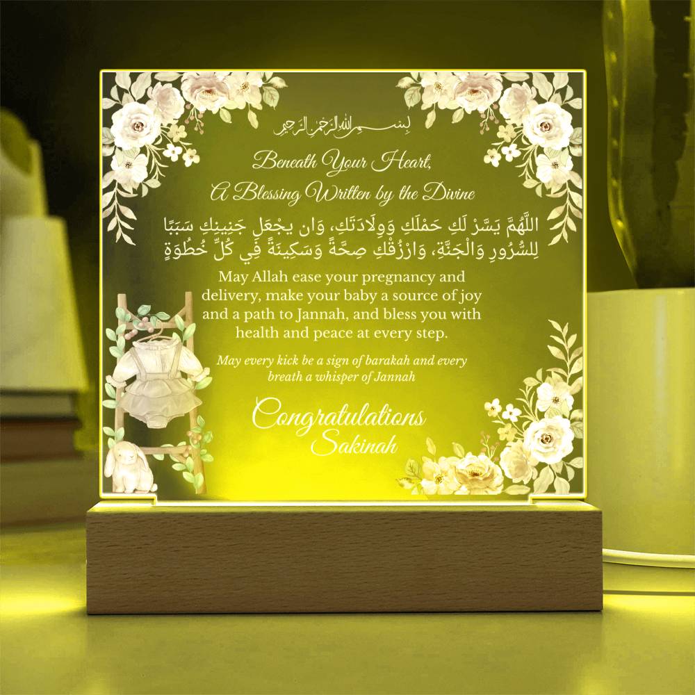 Gift for Mom-to-Be Baby Shower with Duaa by Qiyam